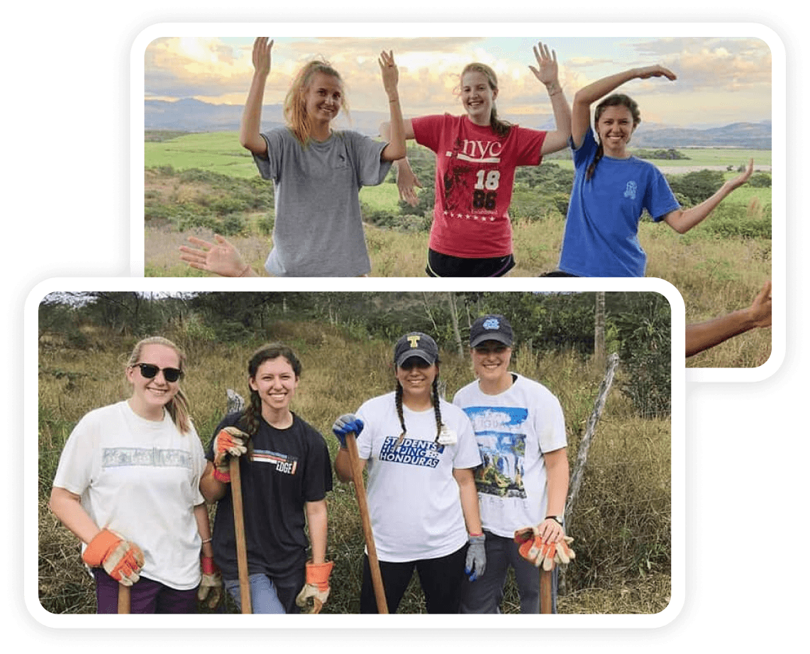 Students in STEM activities